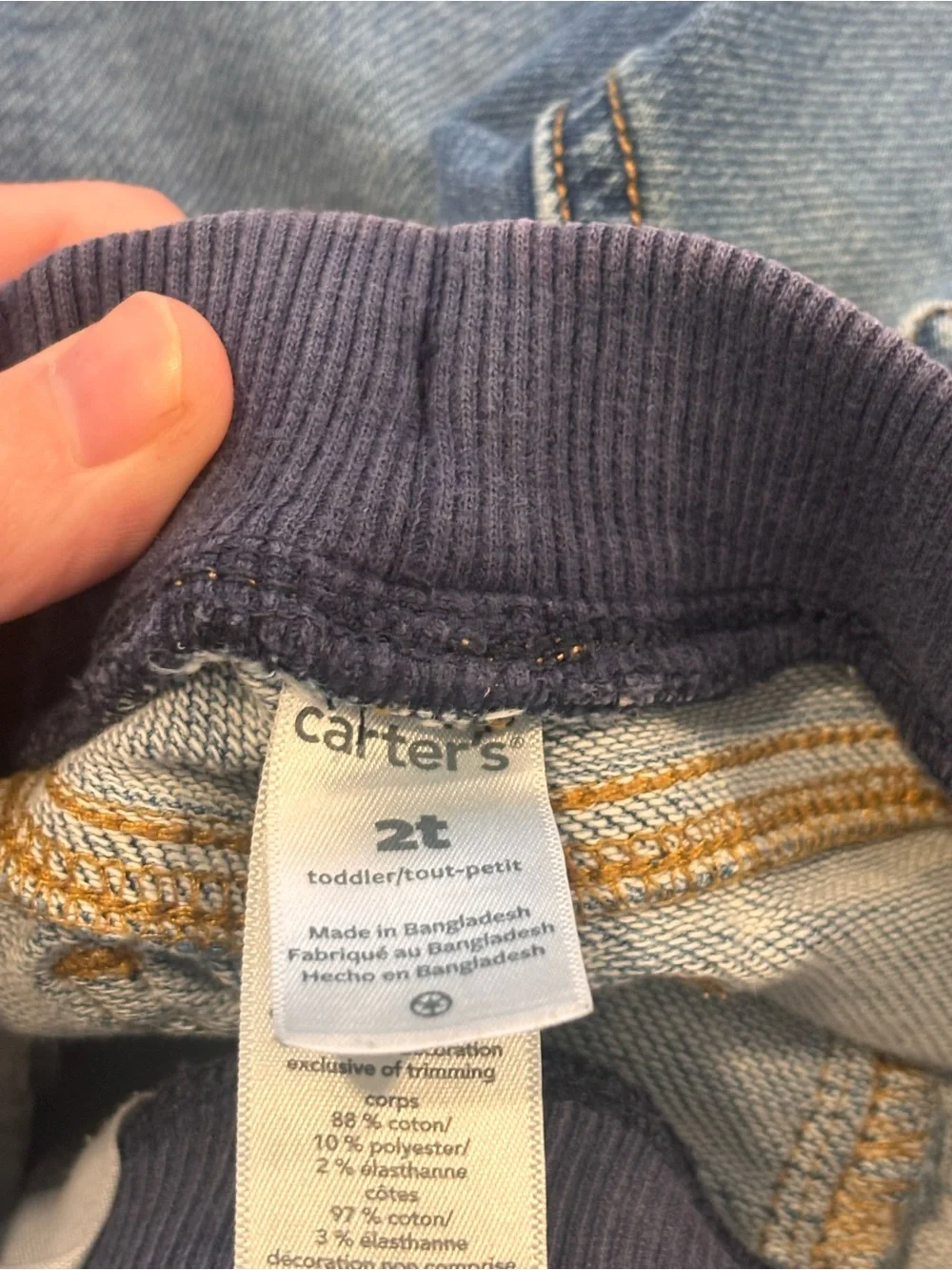 Kids  Blue Casual Stretch Denim Jeans